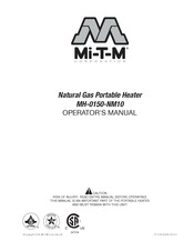 Mi-T-M Corporation MH-0150-NM10 Manual Del Operador