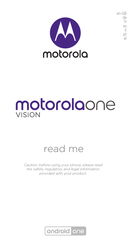 Motorola one vision Manual De Instrucciones