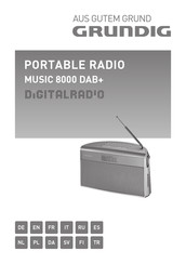 Grundig MUSIC 8000 DAB+ Manual De Instrucciones