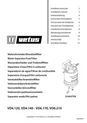 Vetus D340VTEB Instrucciones De Instalación