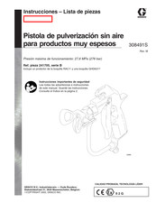 Graco 03965 Instrucciones - Lista De Piezas