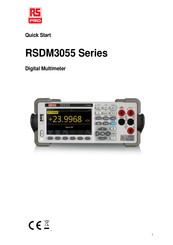 RS Pro RSDM3055 Serie Inicio Rápido