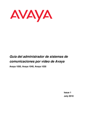 Avaya 1050 Guía Del Administrador
