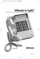 Ultratec CapTel 200 Manual De Instrucciones