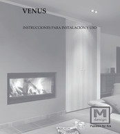 M Design VENUS Instrucciones Para Instalación Y Uso