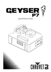Chauvet DJ GEYSER P7 Guía De Referencia Rápida