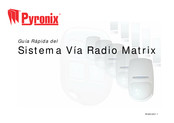 Pyronix MX-RIX8DW Guía Rápida