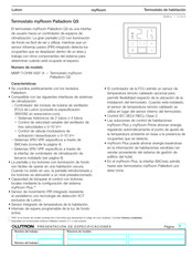 Lutron MWP-T-OHW Serie Manual Del Usuario