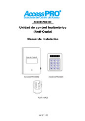 AccessPRO ACCESSPRO300 Manual De Instalación