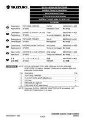 Suzuki 99000-99074-A23 Instrucciones Para El Montaje