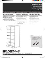 ClosetMaid 4560 Instrucciones De Instalación