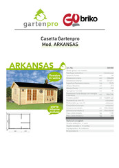 Gartenpro ARKANSAS Manual Del Usaurio