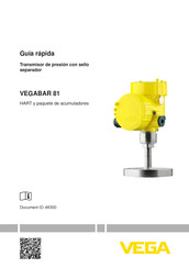 Vega VEGABAR 81 Guía Rápida