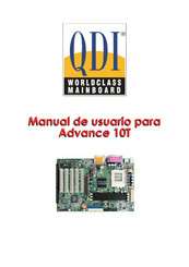 QDI Advance 10T Manual De Usuario