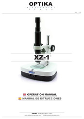 OPTIKA MICROSCOPES XZ-1 Manual De Istrucciones