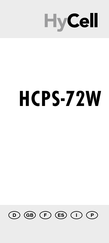 HyCell HCPS-72W Manual De Instrucciones