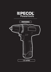 Pecol PROFESSIONAL 12V APRO Manual Del Usaurio