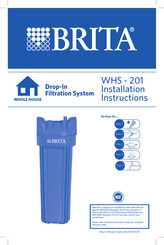 Brita WHS - 201 Instrucciones De Instalación