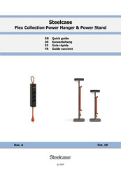 Steelcase Flex Power Hanger Guía Rápida