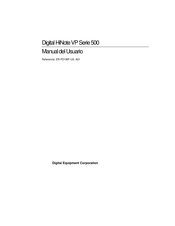 Digital Equipment Corporation Digital HiNote VP 500 Serie Manual Del Usuario