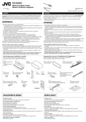 JVC KD-NX901 Manual De Instalación/Conexion