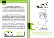 BABYTREND MUV HC57 E Serie Manual De Instrucciones