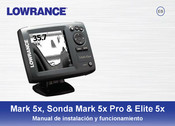 Lowrance Mark 5x Manual De Instalación Y Funcionamiento