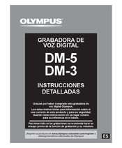 Olympus DM-3 Manual De Instrucciones