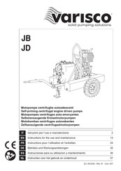 VARISCO JD Serie Instrucciones Para Su Utilizacion Y Mantenimiento