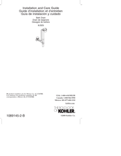 Kohler K-7273 Guía De Instalación Y Cuidado