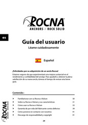 ROCNA Vulcan Guia Del Usuario