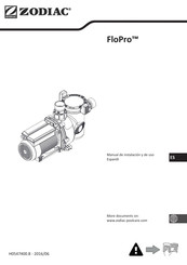 Zodiac FloPro 200T Manual De Instalación Y De Uso