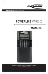 ANSMANN POWERLINE VARIO X Manual De Instrucciones