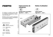 Festo SLF-10 Serie Instrucciones De Utilizacion