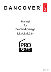 Dancover ProShed MS572012 Manual Del Usuario