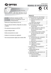 Optex HX-80N Manual De Instalación