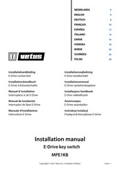 Vetus MPE1KB Manual De Instalación