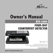 Royal Sovereign RCD-2000 Manual Del Propietário