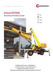 Manitowoc Grove RT550E Guía De Producto