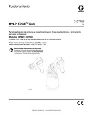 Graco HVLP EDGE Gun 257827 Manual De Funcionamiento