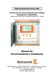 Schwank ThermoControl Plus M1 Manual De Funcionamiento E Instalacion