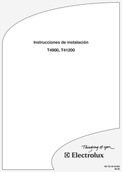 Electrolux T41200 Instrucciones De Instalación