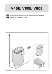 Harvia V80E Instrucciones De Instalación