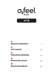 O2Feel Bikes MTB Manual Del Usuario