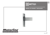 Motorline professional MTT01 Manual De Usuario/Instalador