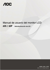 AOC 60P Manual Del Usario