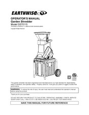 EarthWise GS70115 Manual Del Operador