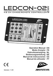 JB Systems LEDCON-02 MK2 Manual De Instrucciones