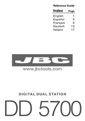 jbc DD 5700 Guía De Referencia