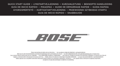 Bose Virtually Invisible 300 Serie Guia De Inicio Rapido